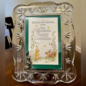 Waterford Crystal 4x6 Velveteen Rabbit Collection Frame